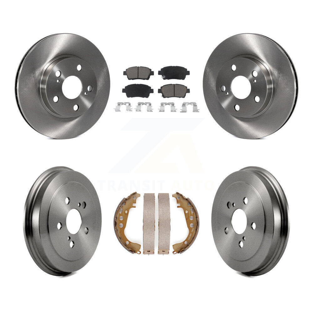 [Avant + Arrière] Kit de Disque et plaquette (céramique) de frein pour 2004-2008 Toyota Prius K8C-102600