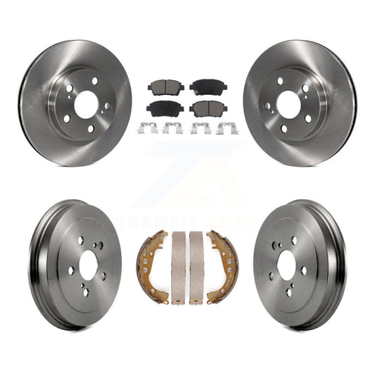 [Avant + Arrière] Kit de Disque et plaquette (céramique) de frein pour 2004-2008 Toyota Prius K8C-102600