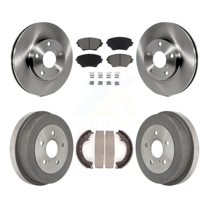[Avant + Arrière] Kit de Disque et plaquette (céramique) de frein pour 2001-2002 Toyota RAV4 GAS engine K8C-102604
