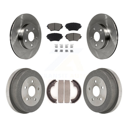 [Avant + Arrière] Kit de Disque et plaquette (céramique) de frein pour 2001-2002 Toyota RAV4 BATTERY EV (EV BEV) engine K8C-102605
