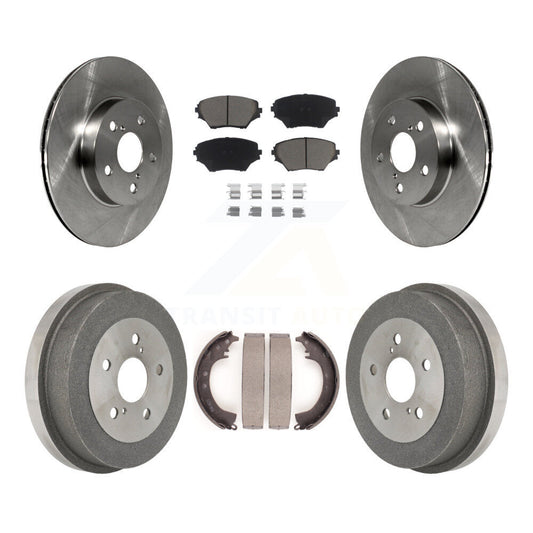 [Avant + Arrière] Kit de Disque et plaquette (céramique) de frein pour 2001-2002 Toyota RAV4 BATTERY EV (EV BEV) engine K8C-102605