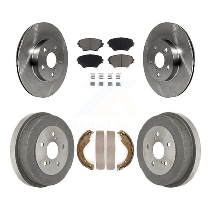 [Avant + Arrière] Kit de Disque et plaquette (céramique) de frein pour 2003 Toyota RAV4 BATTERY EV (EV BEV) engine K8C-102606