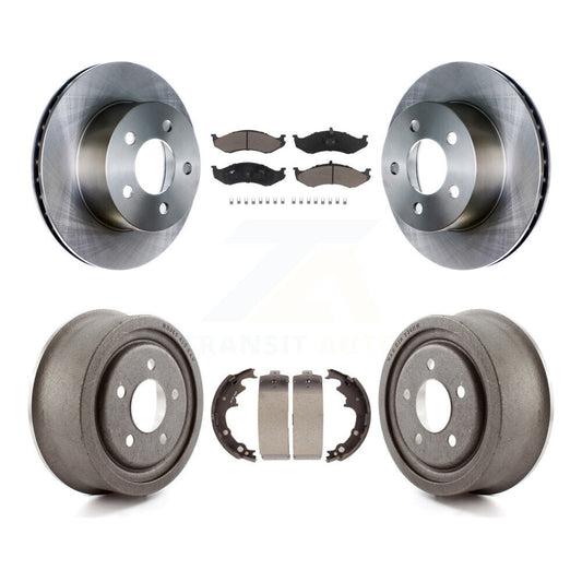 [Avant + Arrière] Kit de Disque et plaquette (céramique) de frein pour Jeep Wrangler Cherokee K8C-102611