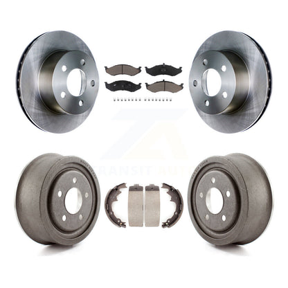 [Avant + Arrière] Kit de Disque et plaquette (céramique) de frein pour Jeep TJ K8C-102612