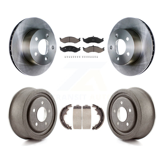 [Avant + Arrière] Kit de Disque et plaquette (céramique) de frein pour Jeep TJ K8C-102612