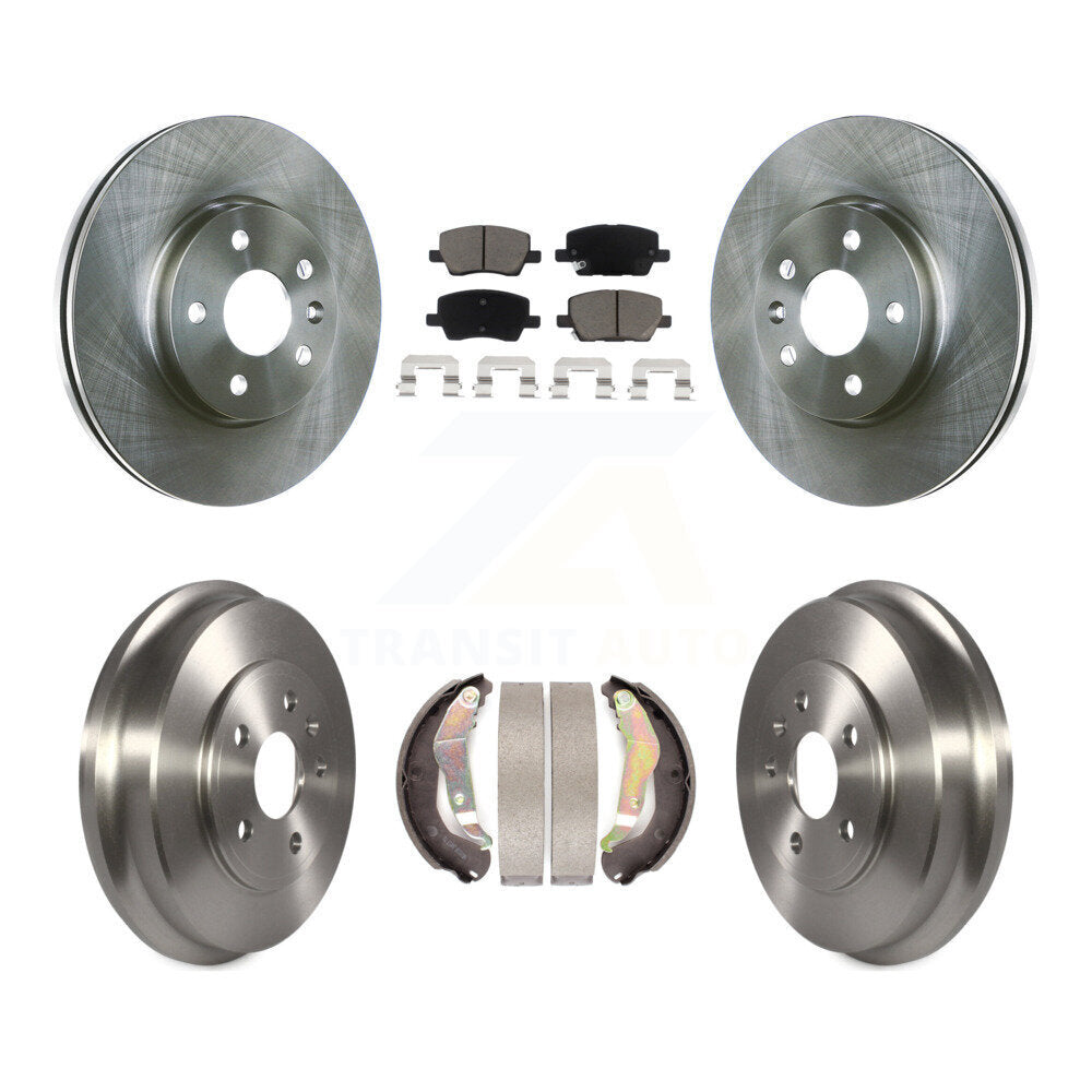 [Avant + Arrière] Kit de Disque et plaquette (céramique) de frein pour 2018-2020 Chevrolet Sonic K8C-102615