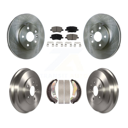 [Avant + Arrière] Kit de Disque et plaquette (céramique) de frein pour 2018-2020 Chevrolet Sonic K8C-102615