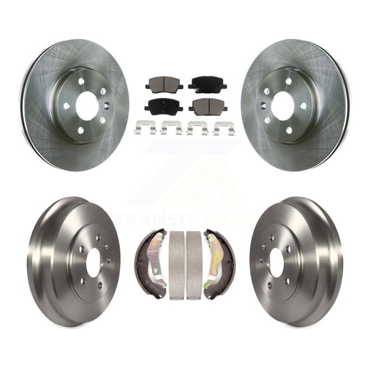 [Avant + Arrière] Kit de Disque et plaquette (céramique) de frein pour 2018-2020 Chevrolet Sonic K8C-102615