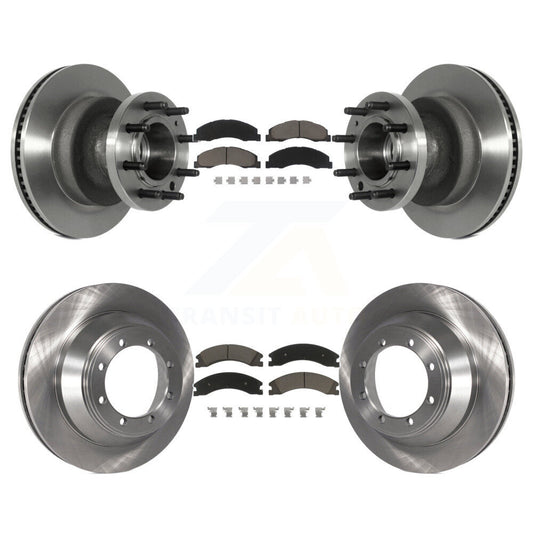 [Avant + Arrière] Kit de Disque et plaquette (céramique) de frein pour Ford E-450 Super Duty K8C-102618