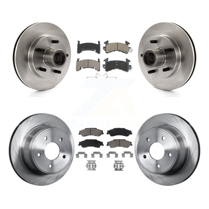 [Avant + Arrière] Kit de Disque et plaquette (céramique) de frein pour Chevrolet S10 Blazer GMC Sonoma Jimmy Isuzu Hombre K8C-102622