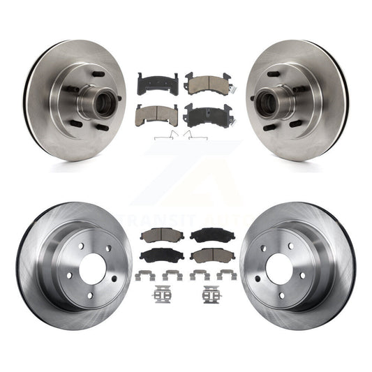[Avant + Arrière] Kit de Disque et plaquette (céramique) de frein pour Chevrolet S10 Blazer GMC Sonoma Jimmy Isuzu Hombre K8C-102622