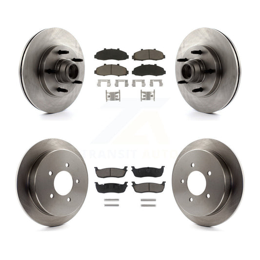 [Avant + Arrière] Kit de Disque et plaquette (céramique) de frein pour Ford F-150 K8C-102625
