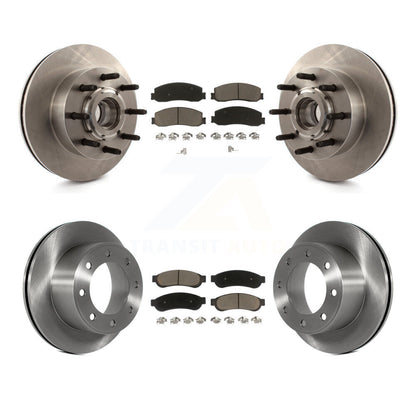 [Avant + Arrière] Kit de Disque et plaquette (céramique) de frein pour Ford F-250 Super Duty F-350 RWD K8C-102628