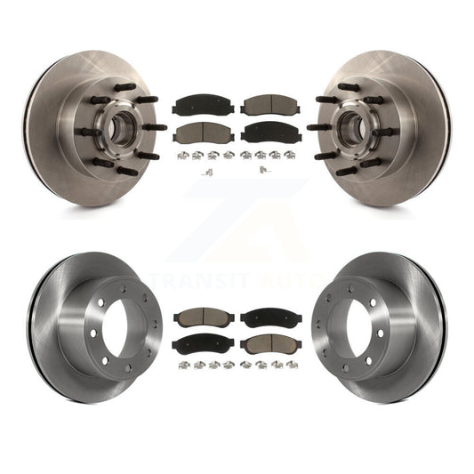 [Avant + Arrière] Kit de Disque et plaquette (céramique) de frein pour Ford F-250 Super Duty F-350 RWD K8C-102628