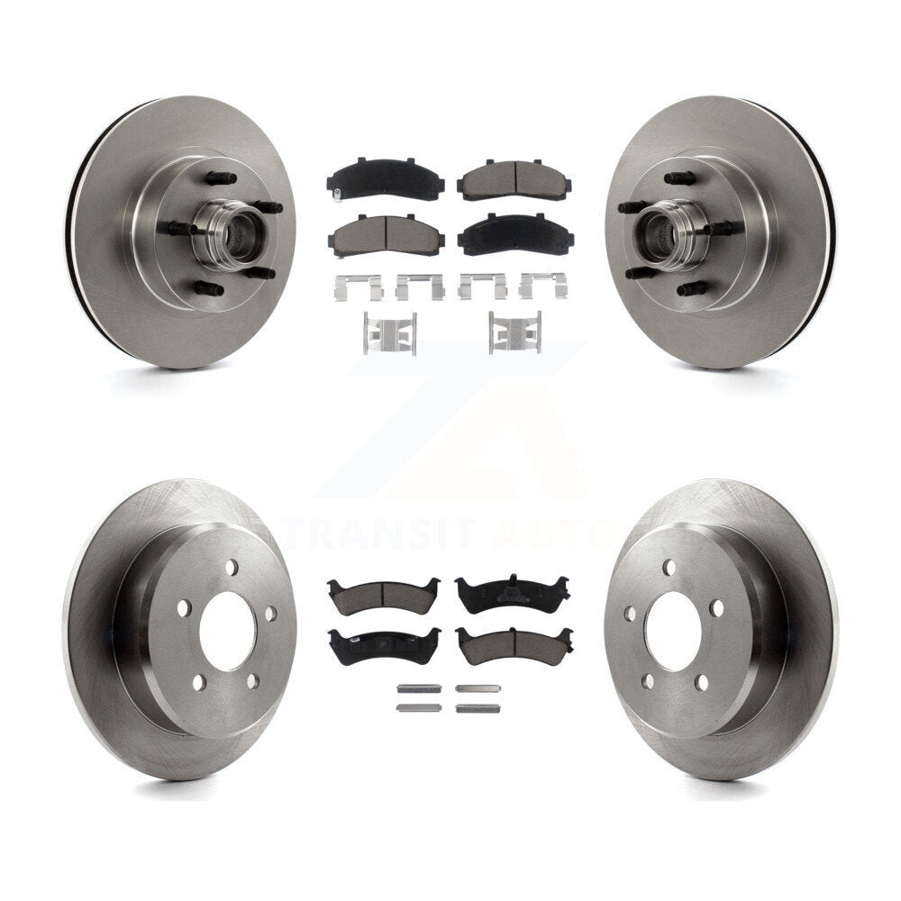 [Avant + Arrière] Kit de Disque et plaquette (céramique) de frein pour Ford Ranger Explorer Mercury Mountaineer K8C-102630
