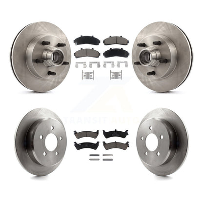 [Avant + Arrière] Kit de Disque et plaquette (céramique) de frein pour Ford Ranger avec 261mm Diameter Rotor K8C-102631