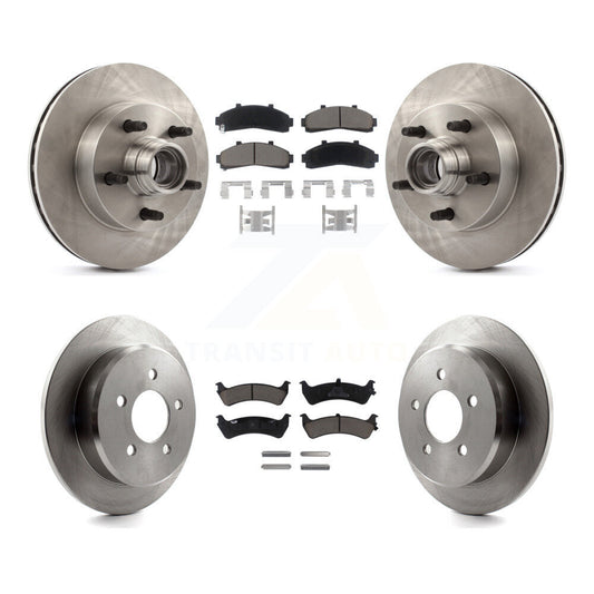 [Avant + Arrière] Kit de Disque et plaquette (céramique) de frein pour Ford Ranger avec 261mm Diameter Rotor K8C-102631