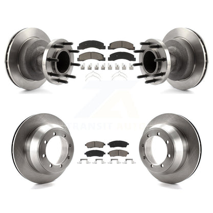 [Avant + Arrière] Kit de Disque et plaquette (céramique) de frein pour Ford F-350 Super Duty avec Dual Wheels K8C-102649