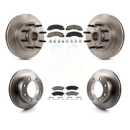[Avant + Arrière] Kit de Disque et plaquette (céramique) de frein pour 2005 Ford Excursion RWD K8C-102650