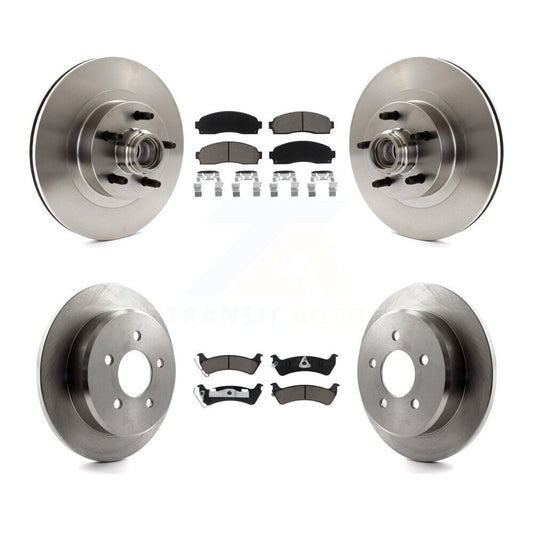 [Avant + Arrière] Kit de Disque et plaquette (céramique) de frein pour Ford Explorer Sport Trac RWD K8C-102651