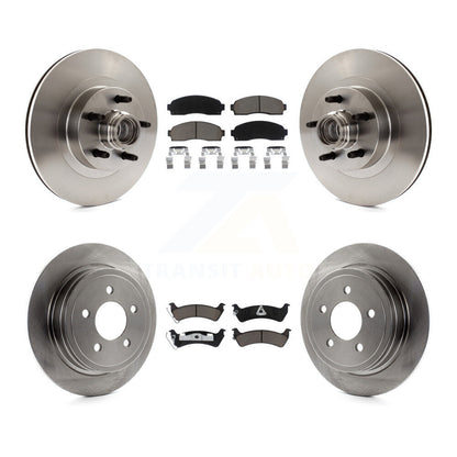 [Avant + Arrière] Kit de Disque et plaquette (céramique) de frein pour Ford Explorer Sport Trac RWD K8C-102652