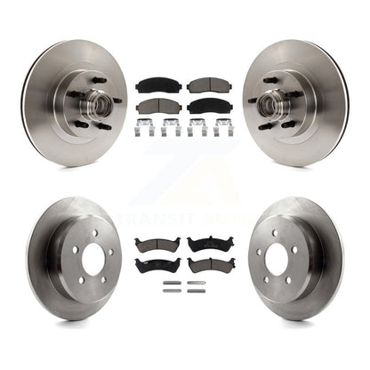 [Avant + Arrière] Kit de Disque et plaquette (céramique) de frein pour 2001 Ford Explorer Sport RWD K8C-102654