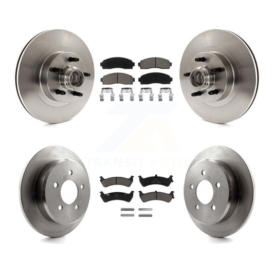 [Avant + Arrière] Kit de Disque et plaquette (céramique) de frein pour 2001 Ford Explorer Sport RWD K8C-102654