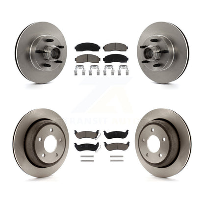 [Avant + Arrière] Kit de Disque et plaquette (céramique) de frein pour 2010 Mazda B2300 avec 11-1 4" Diameter Rotor K8C-102656