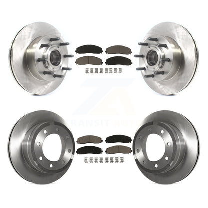 [Avant + Arrière] Kit de Disque et plaquette (céramique) de frein pour Ford F-250 Super Duty F-350 K8C-102657