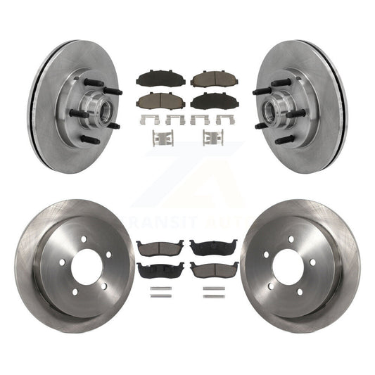 [Avant + Arrière] Kit de Disque et plaquette (céramique) de frein pour 2002-2003 Lincoln Blackwood K8C-102664