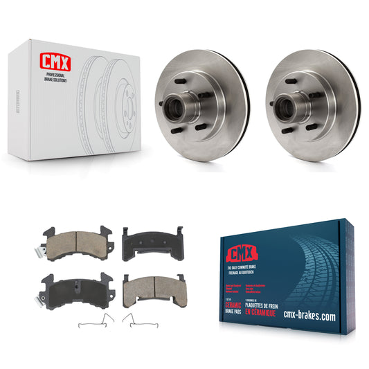 [Avant] Kit de Disque et plaquette (céramique) de frein pour Chevrolet S10 GMC Sonoma Blazer Jimmy Isuzu Hombre S15 K8C-102671