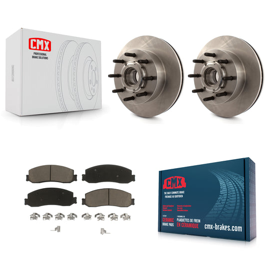 [Avant] Kit de Disque et plaquette (céramique) de frein pour Ford F-250 Super Duty F-350 RWD K8C-102679