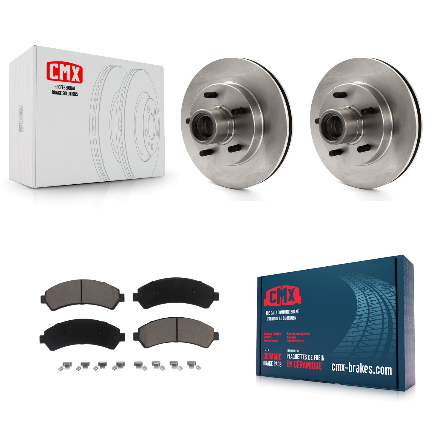 [Avant] Kit de Disque et plaquette (céramique) de frein pour 2000 Chevrolet Blazer RWD K8C-102681