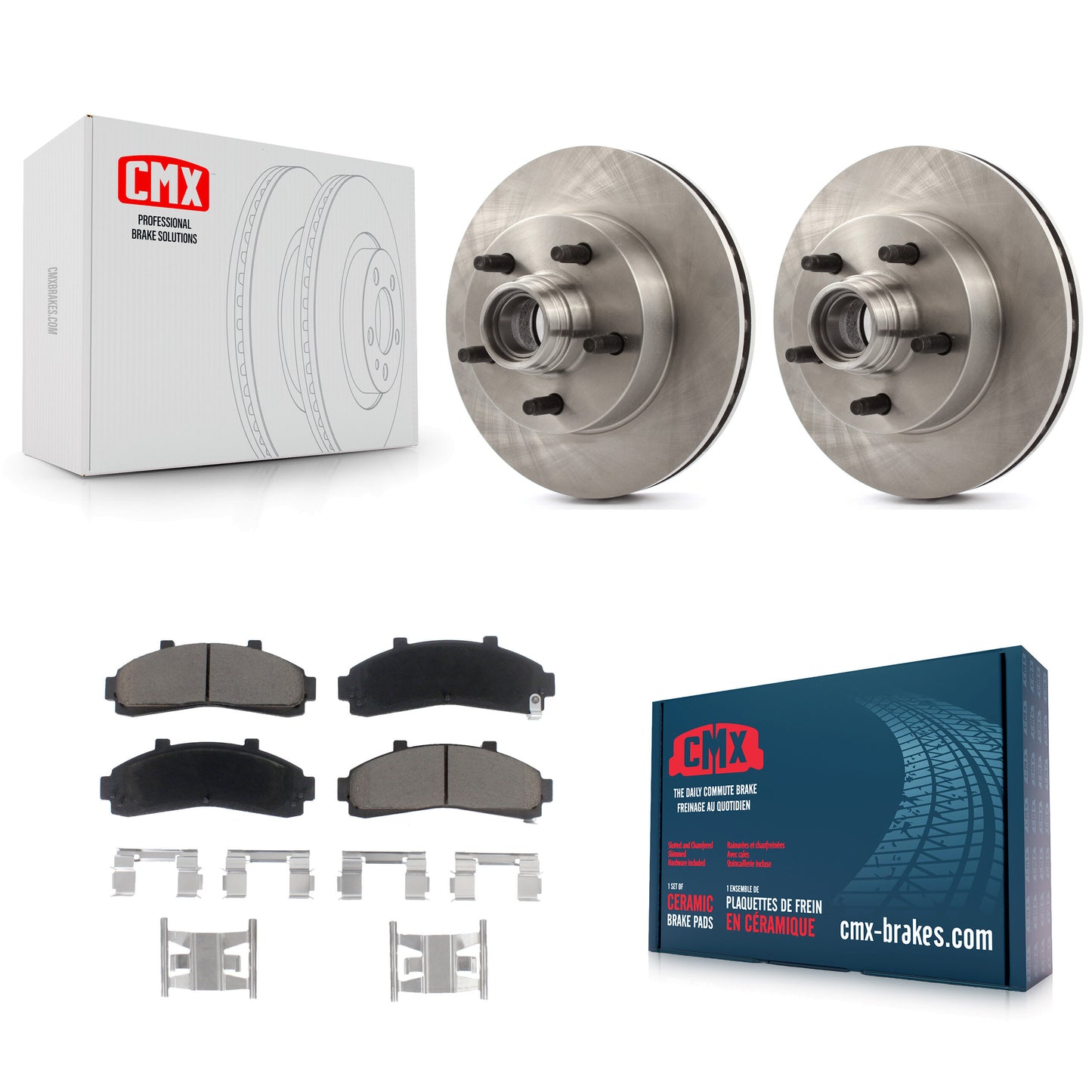 [Avant] Kit de Disque et plaquette (céramique) de frein pour Ford Ranger Mazda B3000 B4000 B2300 K8C-102684