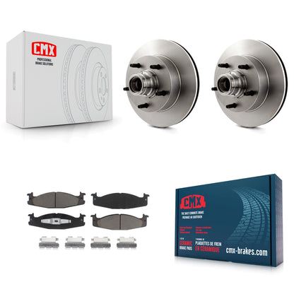 [Avant] Kit de Disque et plaquette (céramique) de frein pour Ford E-150 Econoline Club Wagon K8C-102685