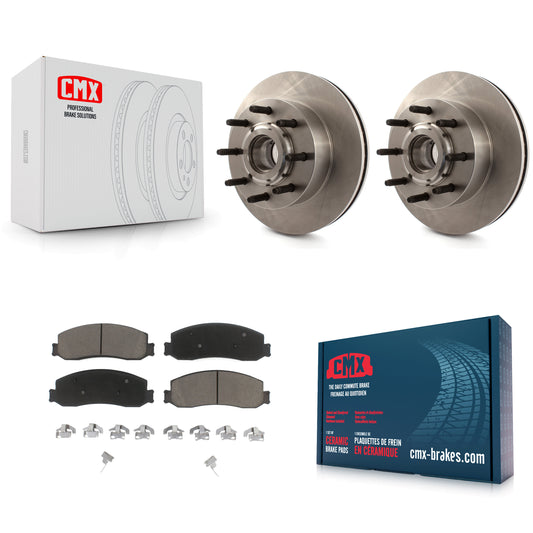 [Avant] Kit de Disque et plaquette (céramique) de frein pour Ford F-250 Super Duty F-350 avec Single Rear Wheels RWD K8C-102688