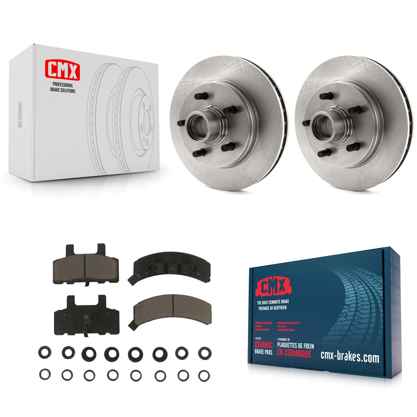 [Avant] Kit de Disque et plaquette (céramique) de frein pour C1500 Chevrolet GMC Suburban K8C-102700