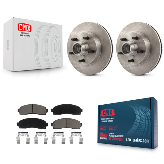 [Avant] Kit de Disque et plaquette (céramique) de frein pour Mazda B2300 B3000 B4000 avec 10.25" Diameter Rotor K8C-102712