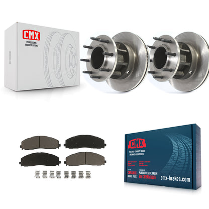 [Avant] Kit de Disque et plaquette (céramique) de frein pour Ford F-350 Super Duty F-250 avec Dual Rear Wheels RWD K8C-102716