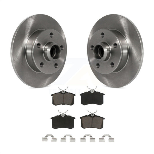 [Arrière] Kit de Disque et plaquette (céramique) de frein pour Volkswagen Jetta Golf Passat Corrado K8C-102720 par Transit Auto