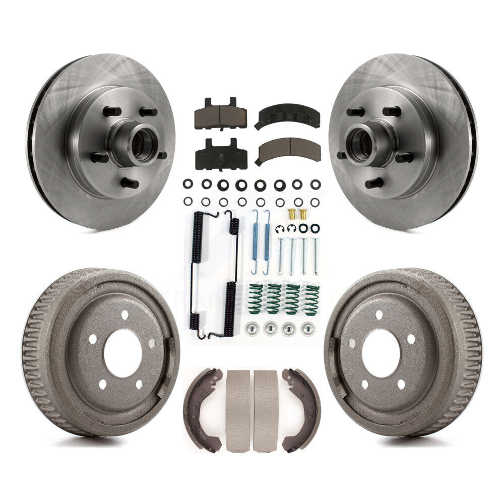 [Avant + Arrière] Kit de Disque et plaquette (céramique) de frein pour GMC Yukon avec 10" Diameter K8C-102724