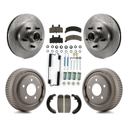 [Avant + Arrière] Kit de Disque et plaquette (céramique) de frein pour 1997-1999 Chevrolet C1500 Suburban GAS engine avec 10" Diameter K8C-102730