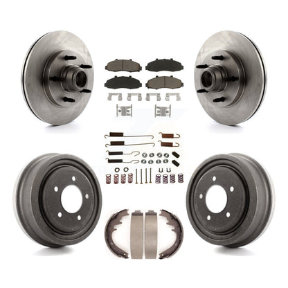 [Avant + Arrière] Kit de Disque et plaquette (céramique) de frein pour Ford F-150 K8C-102733
