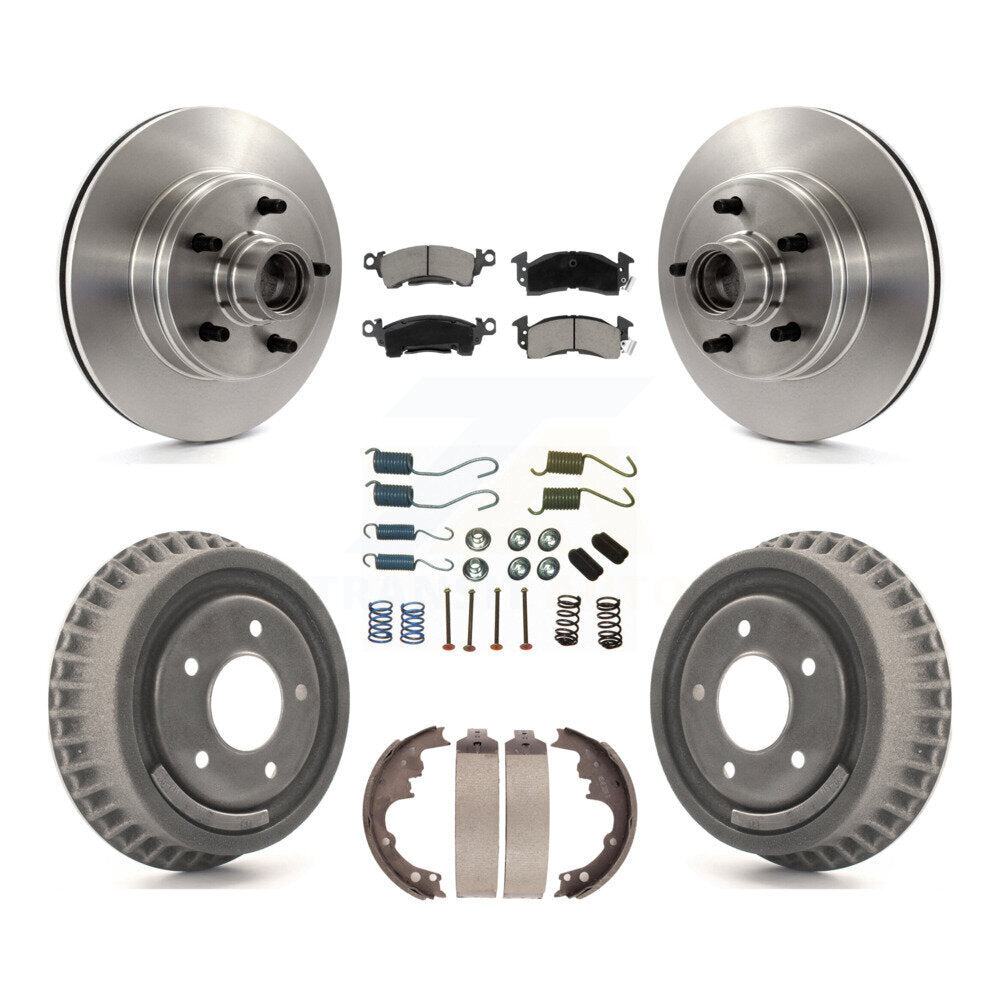 [Avant + Arrière] Kit de Disque et plaquette (céramique) de frein pour Chevrolet Astro GMC Safari K8C-102743
