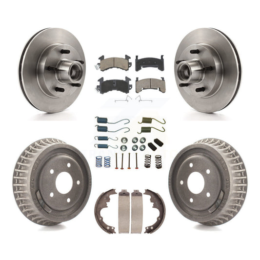 [Avant + Arrière] Kit de Disque et plaquette (céramique) de frein pour Chevrolet S10 GMC Sonoma Jimmy Blazer K8C-102744
