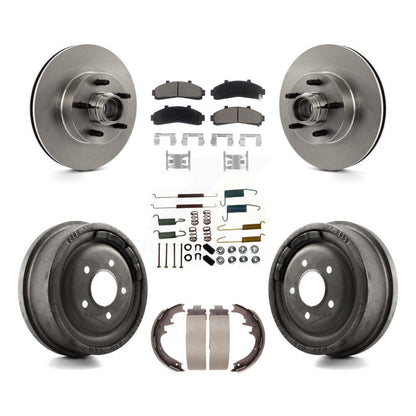 [Avant + Arrière] Kit de Disque et plaquette (céramique) de frein pour Ford Ranger avec 10" Diameter K8C-102746