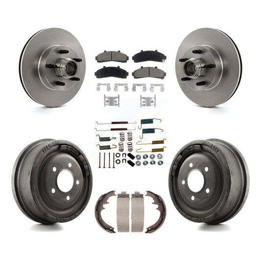 [Avant + Arrière] Kit de Disque et plaquette (céramique) de frein pour Ford Ranger avec 10" Diameter K8C-102746