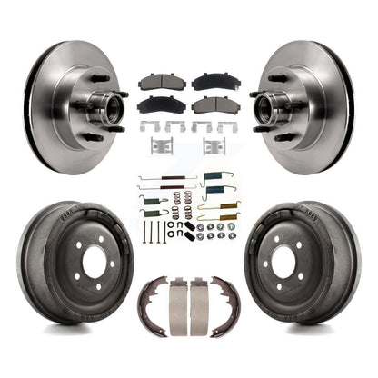 [Avant + Arrière] Kit de Disque et plaquette (céramique) de frein pour Ford Ranger Mazda B2500 B3000 B4000 avec 10" Diameter K8C-102748