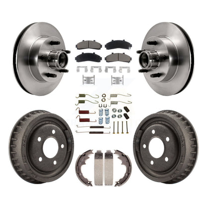 [Avant + Arrière] Kit de Disque et plaquette (céramique) de frein pour Ford Ranger Mazda B2500 B3000 B4000 avec 9" Diameter K8C-102749