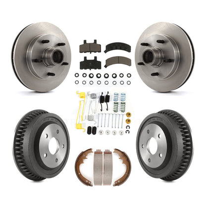 [Avant + Arrière] Kit de Disque et plaquette (céramique) de frein pour 1994-1999 Dodge Ram 1500 RWD K8C-102755